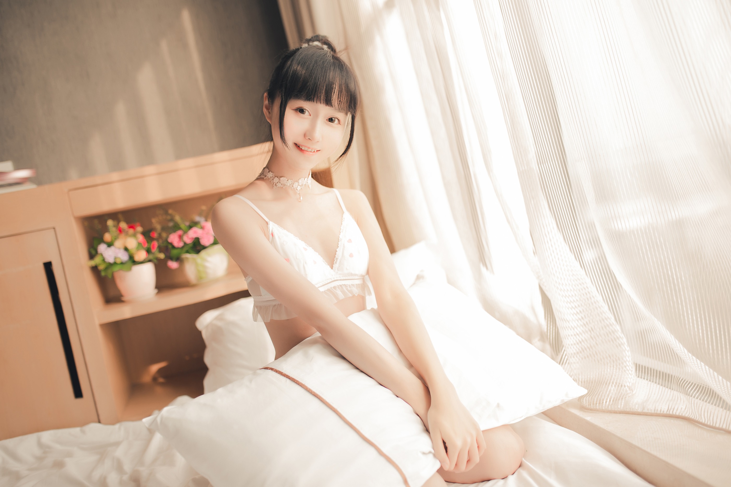 图片[1]-木棉棉 – NO.033 木绵绵OwO 暖洋洋-内衣私房[28P]-XikXak